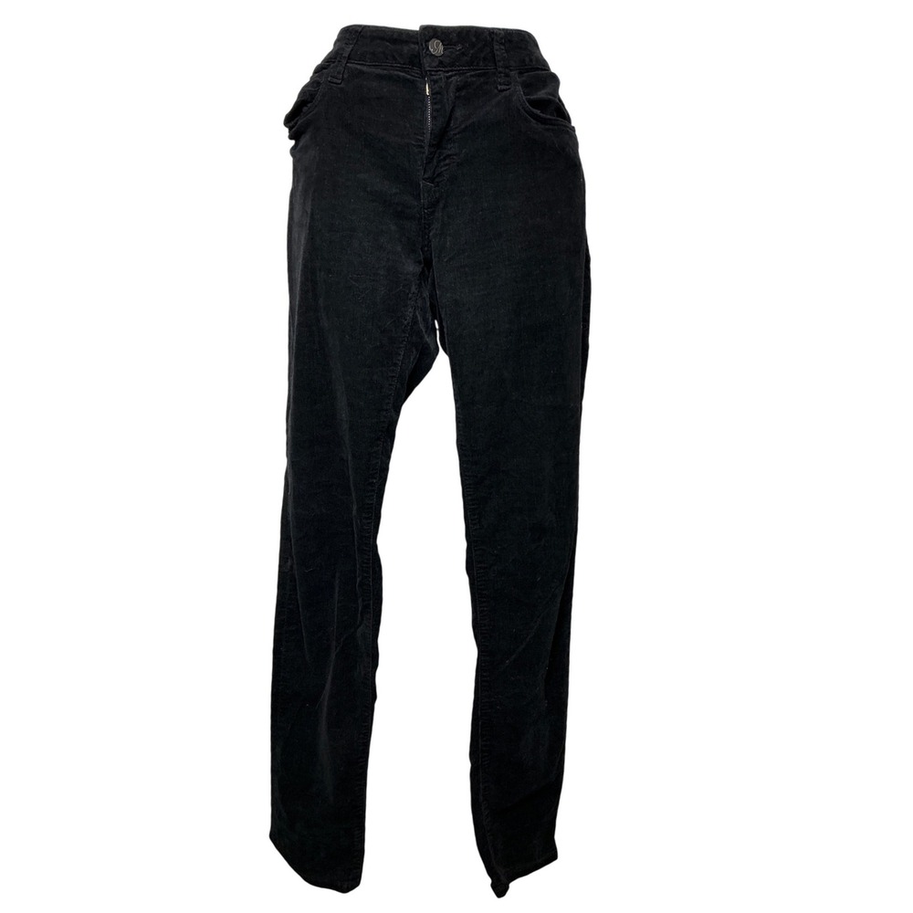 Mavi Jeans Womens Alexa Black Corduroy Mid Rise Skinny Pants Sz 30x32‎ Y2K Vibes
